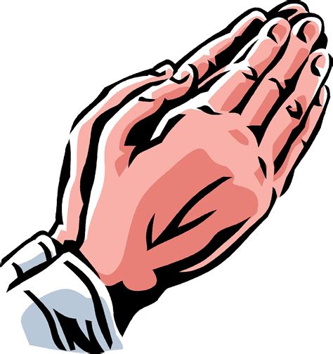 prayer hands clipart